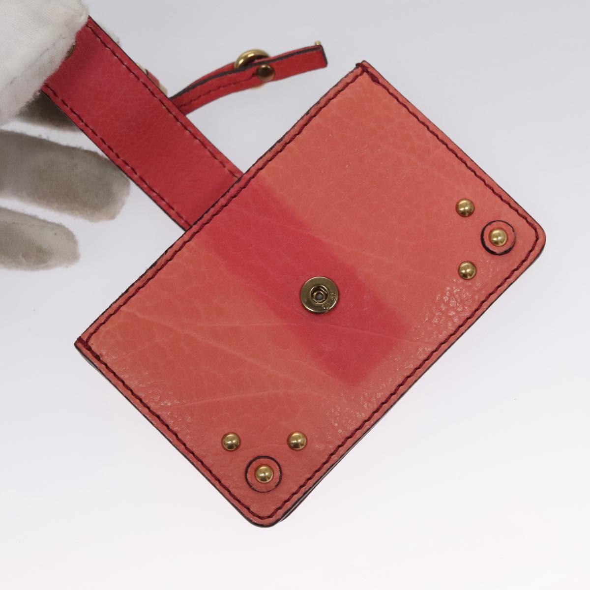 Chloe designer wallet leather closeup detail