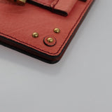Elvoria elegant leather Wallet top view
