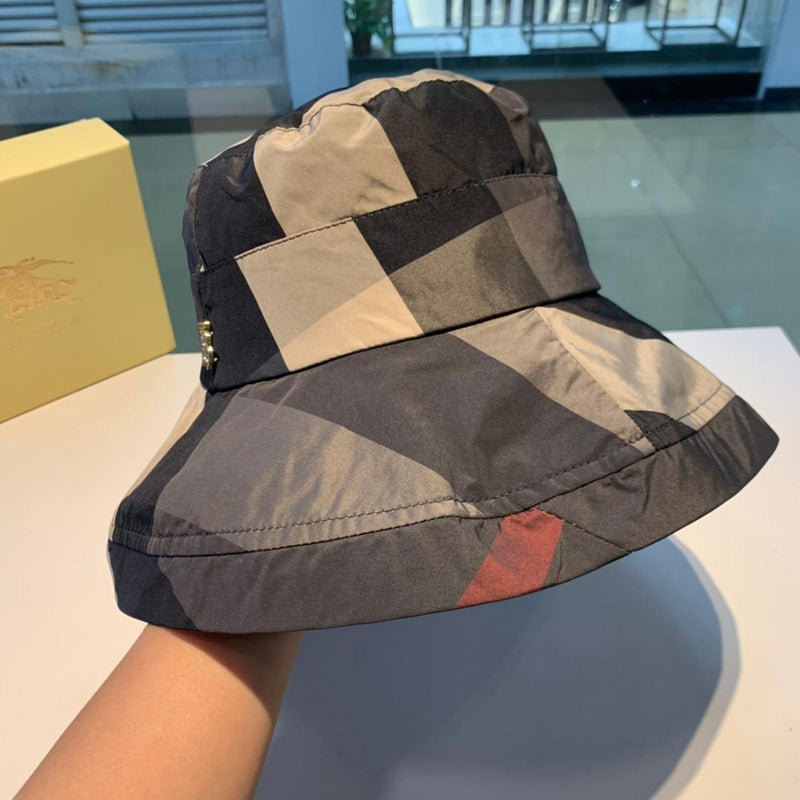 Front view of Burberry unisex cap