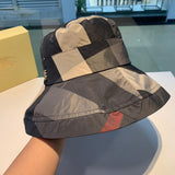 Front view of Burberry unisex cap