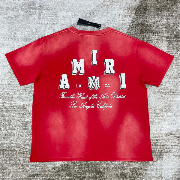 Amiri t-shirt back view — premium authentic designer style