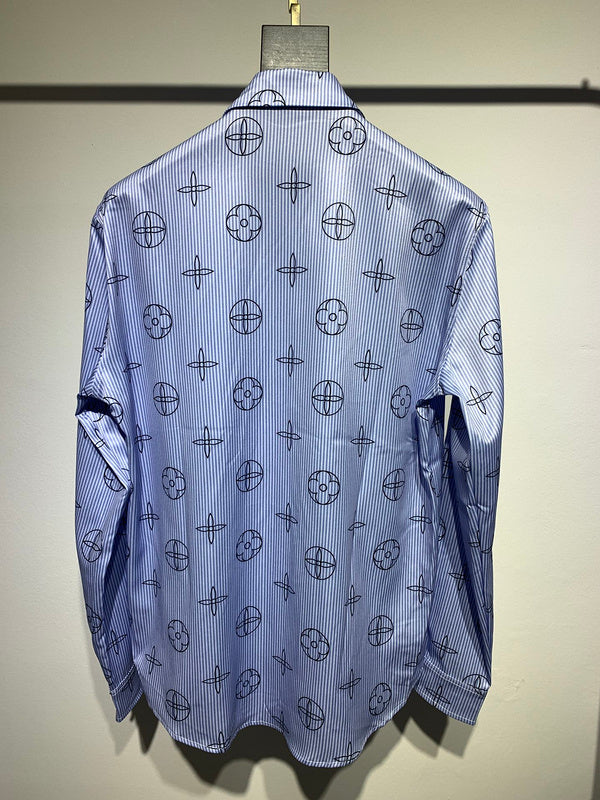 Side profile of Louis Vuitton cotton t-shirt with signature branding