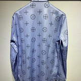 Side profile of Louis Vuitton cotton t-shirt with signature branding