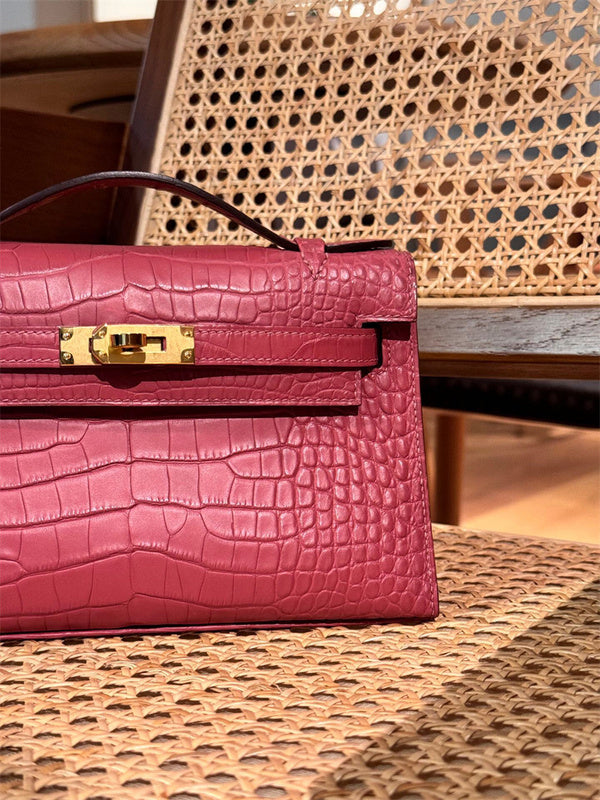 Close-up detail of contemporary bag design