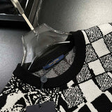 Close-up detail shot of Louis Vuitton luxury clothing with runway-inspired design