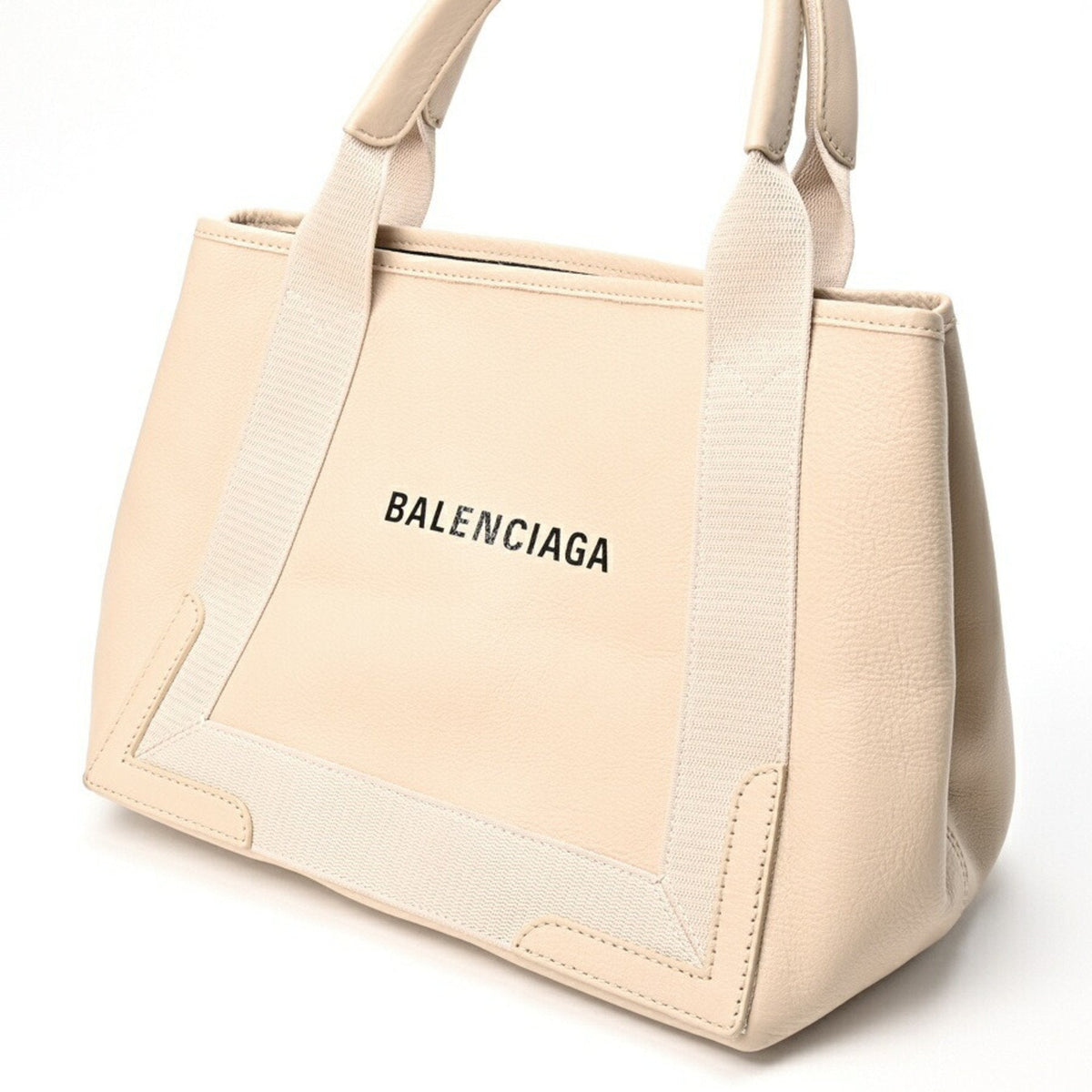 Balenciaga Navy Cabas Tote | Luxury Canvas Tote Bag