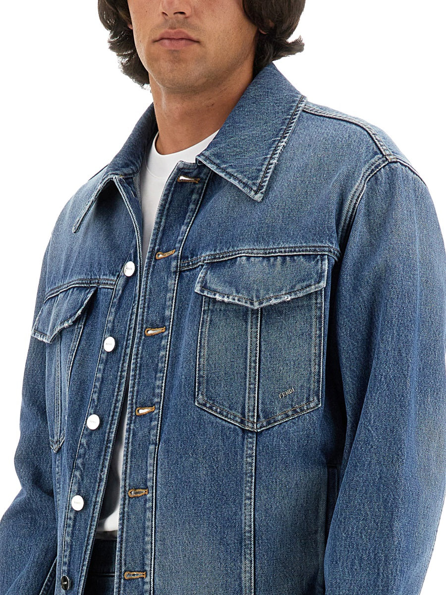 Fendi jackets side profile designer luxury fashion