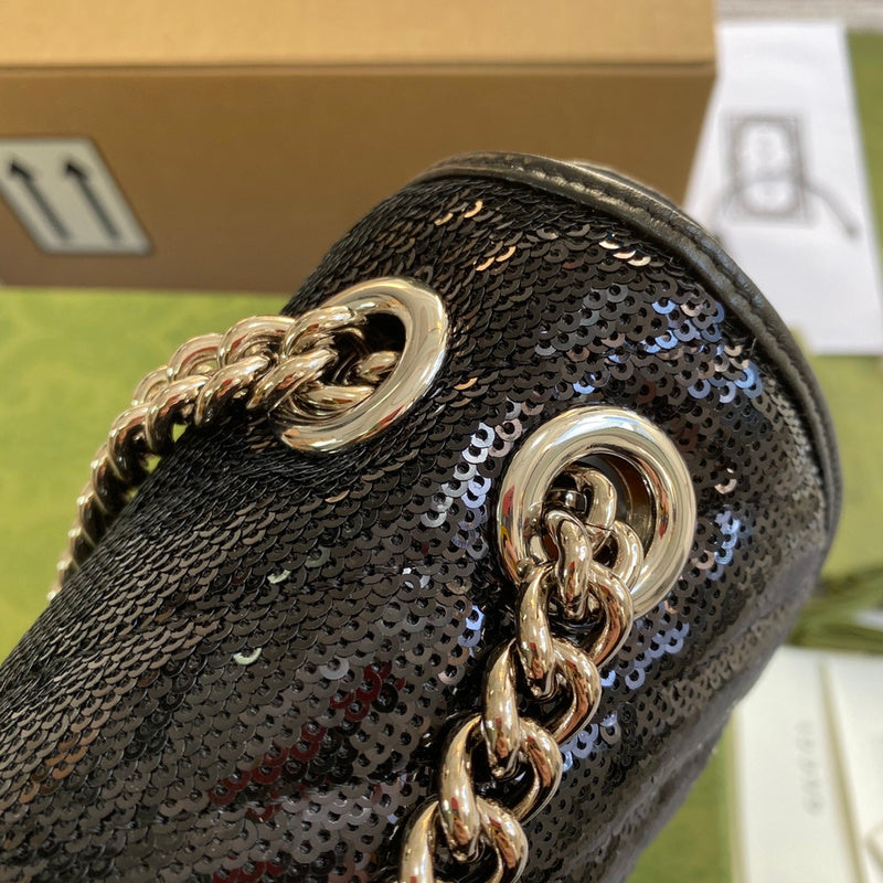 Back view of polished elevated women's handbag – women's luxury accessory