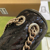 Back view of polished elevated women's handbag – women's luxury accessory