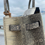 Poised handbag styled for everyday wear