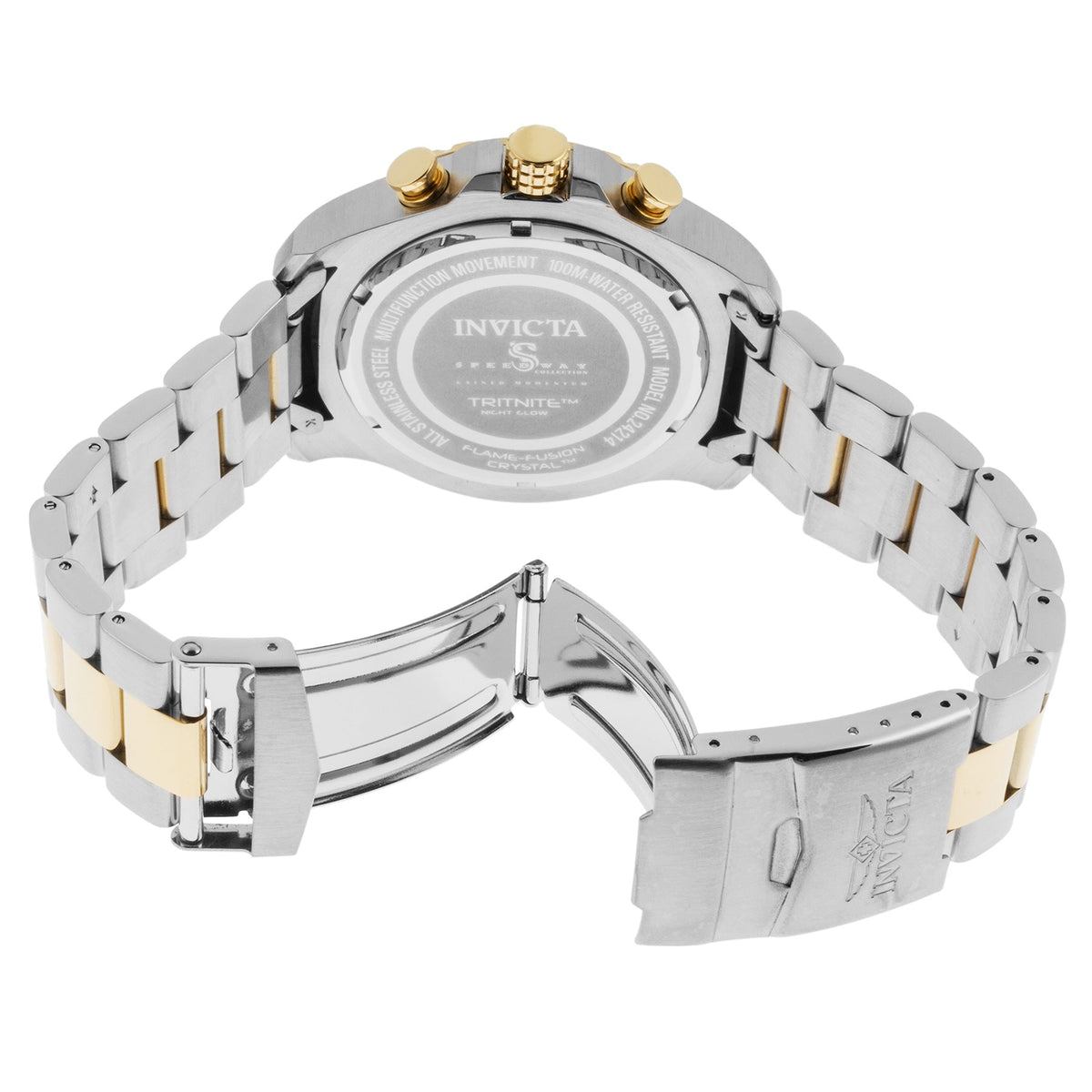 Side view of Invicta men's watch