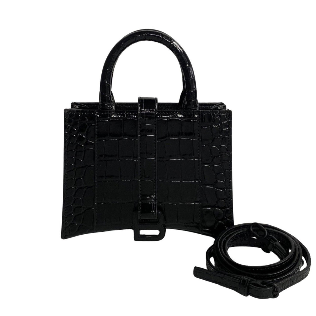 Balenciaga Hourglass Handbag | Designer Top Handle Bag