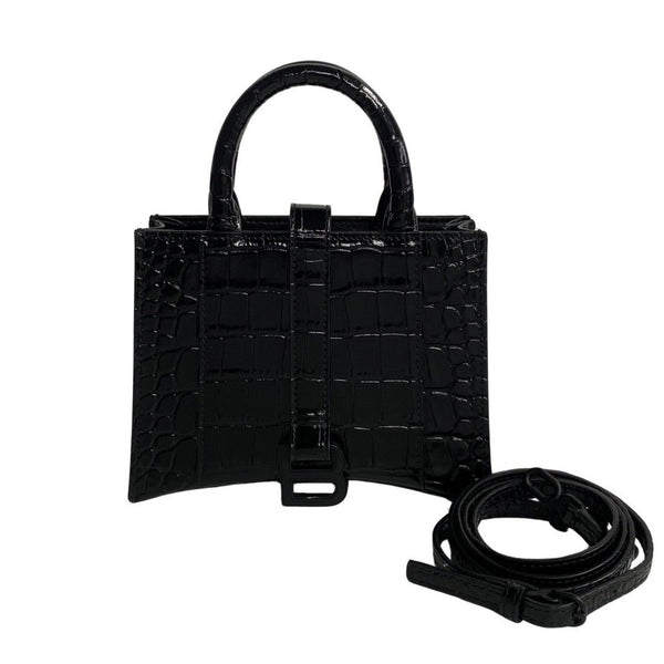 Balenciaga Hourglass Handbag | Designer Top Handle Bag
