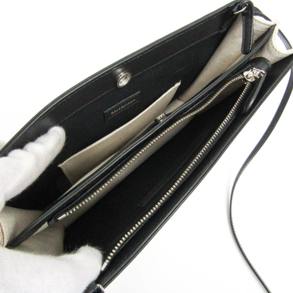 Balenciaga Navy pouch Shoulder Bag — Designer Shoulder Bag