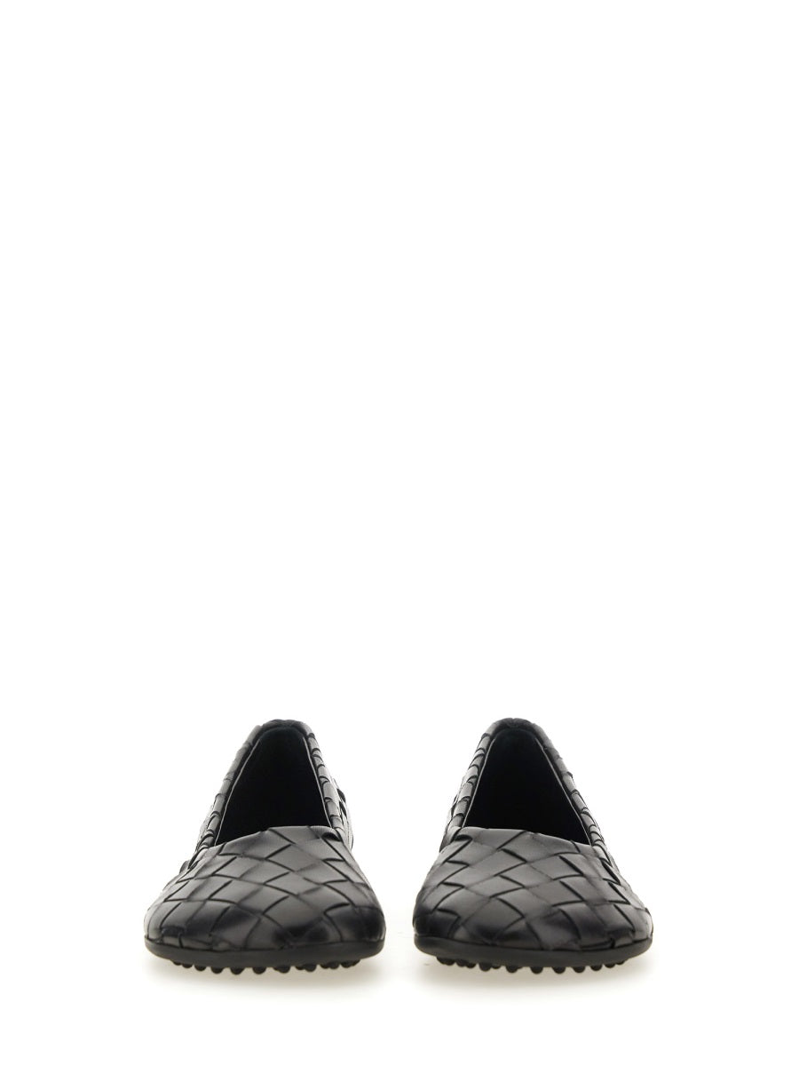 Bottega Veneta flats side profile designer luxury fashion