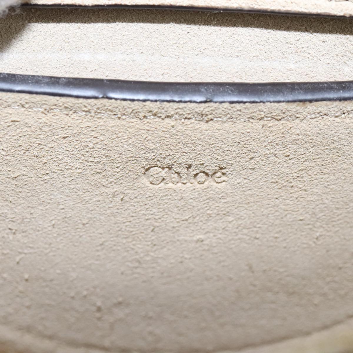 Authentic Chloe handbag Beige luxury fashion accessory