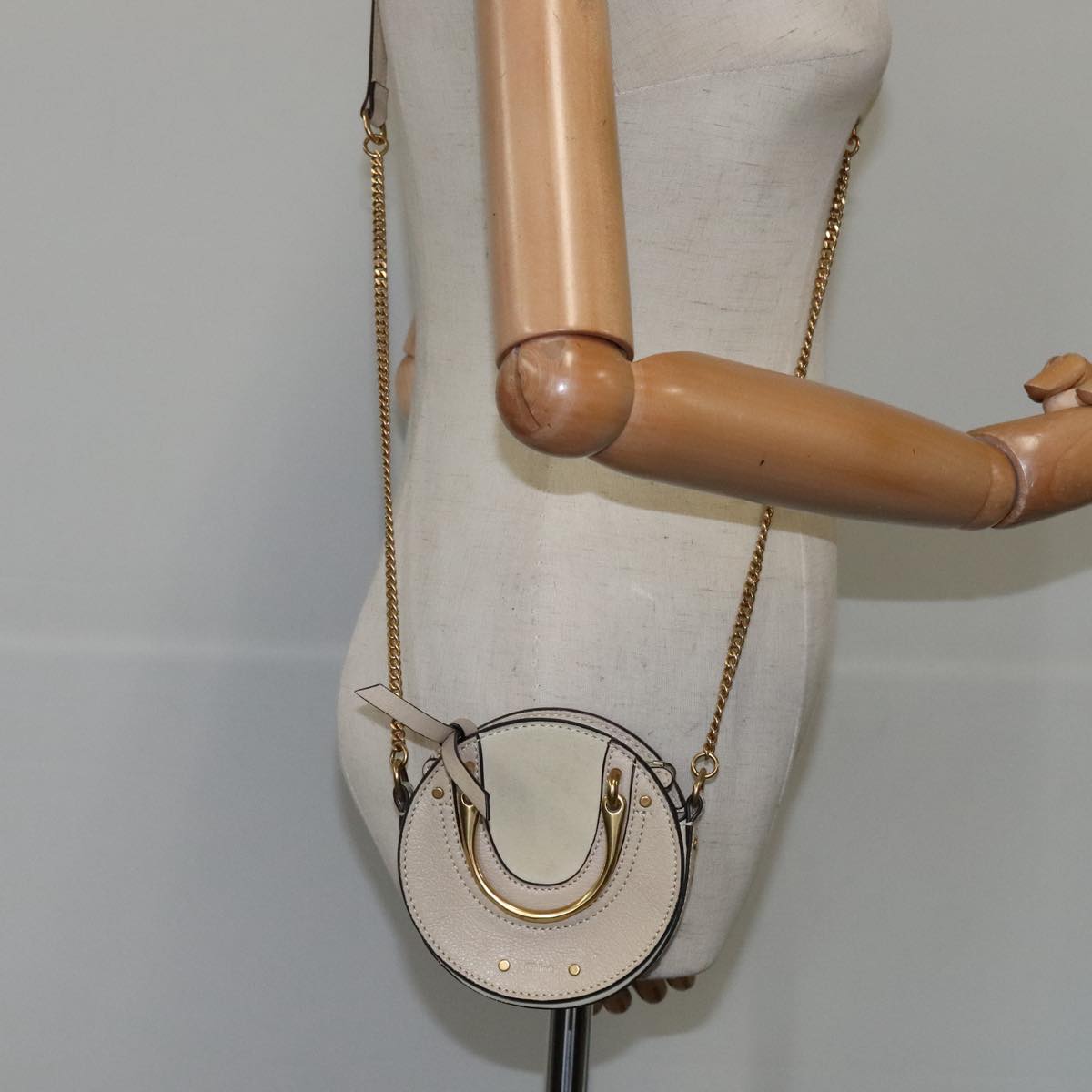 Authentic Chloe handbag Beige luxury fashion accessory