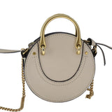 Veldoria elegant leather Handbag top view