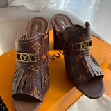 Louis Vuitton luxury shoes back view — premium authentic designer style