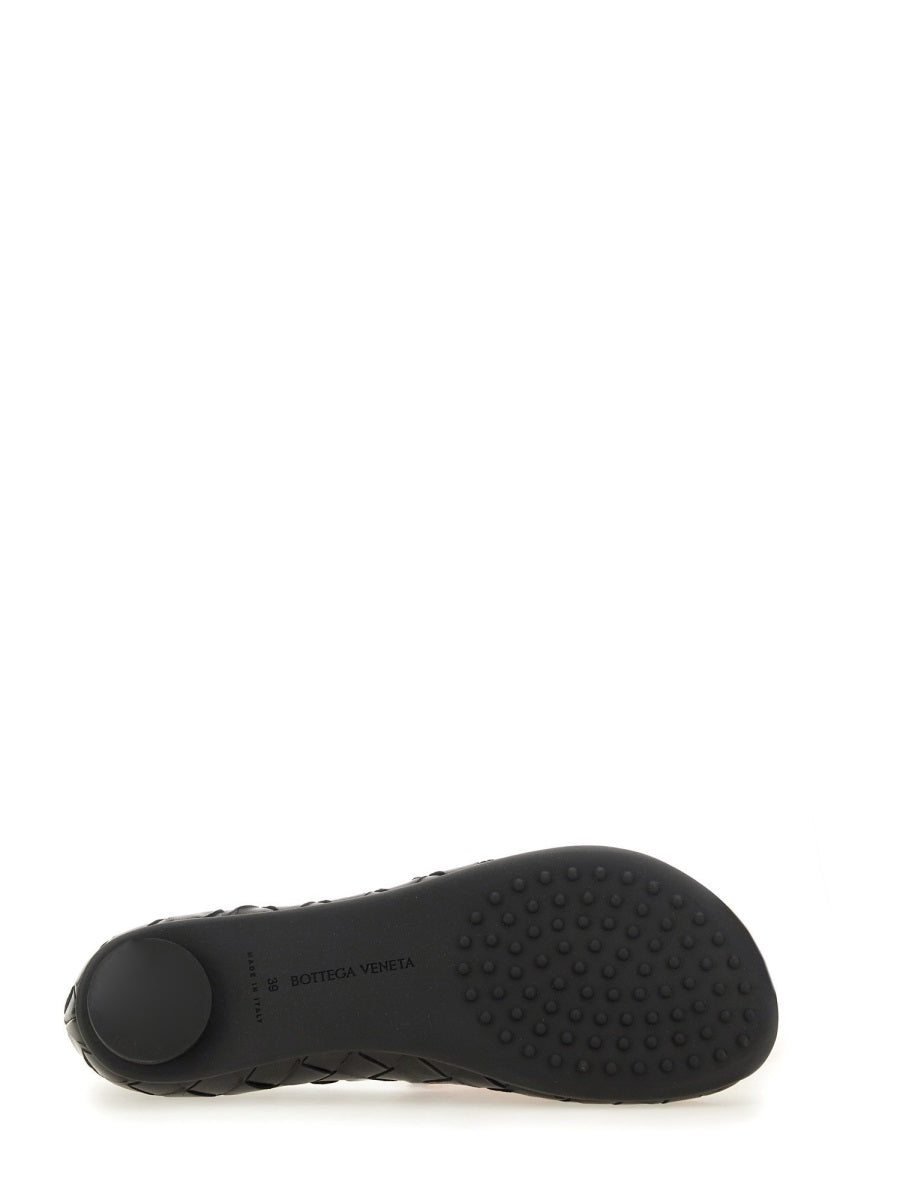 Bottega Veneta flats lifestyle shot premium designer piece