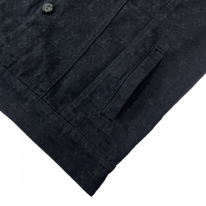 Back view of Louis Vuitton luxury clothing with relaxed-fit cut