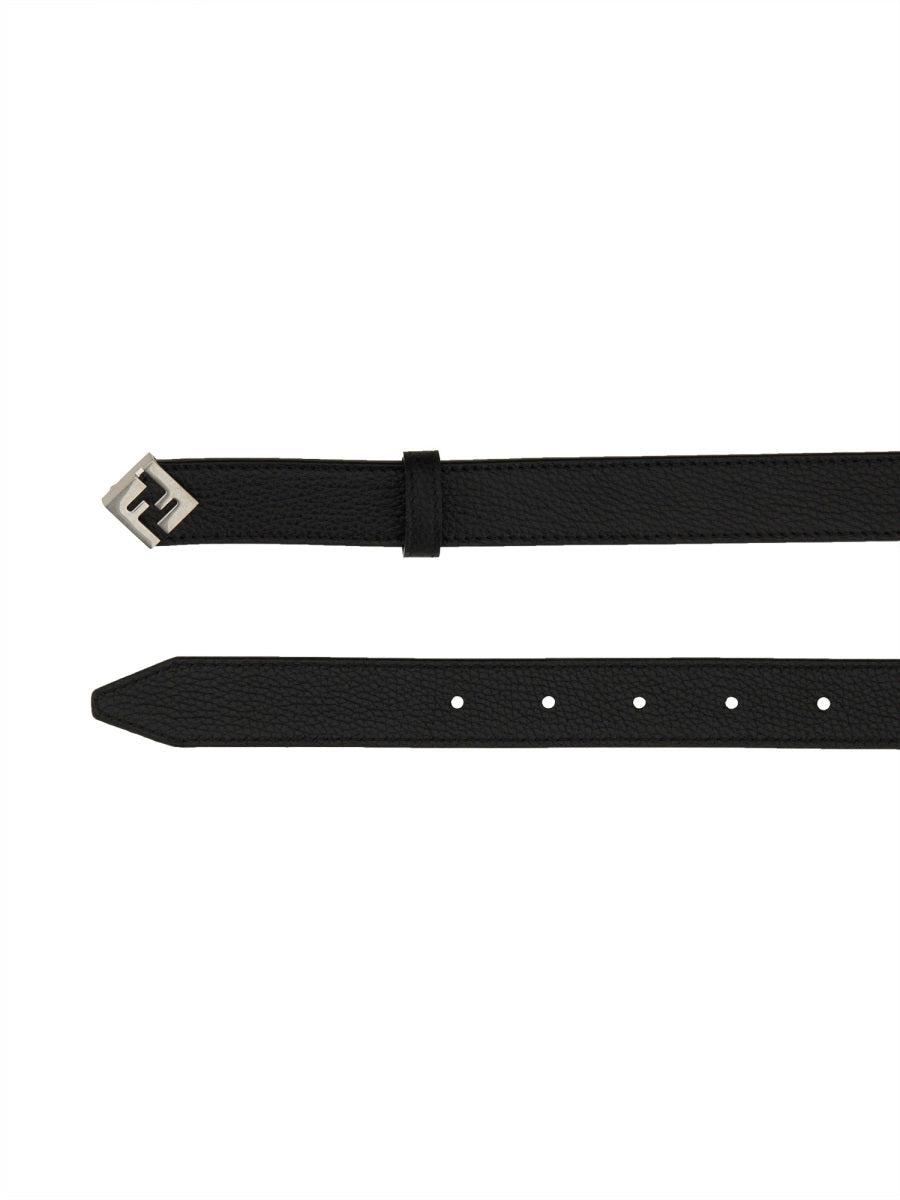 Fendi belts luxury designer piece front view