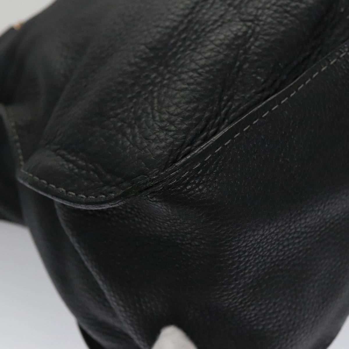 Side view of Chloe handbag Black premium designer bag