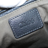 Chloe designer handbag leather closeup detail
