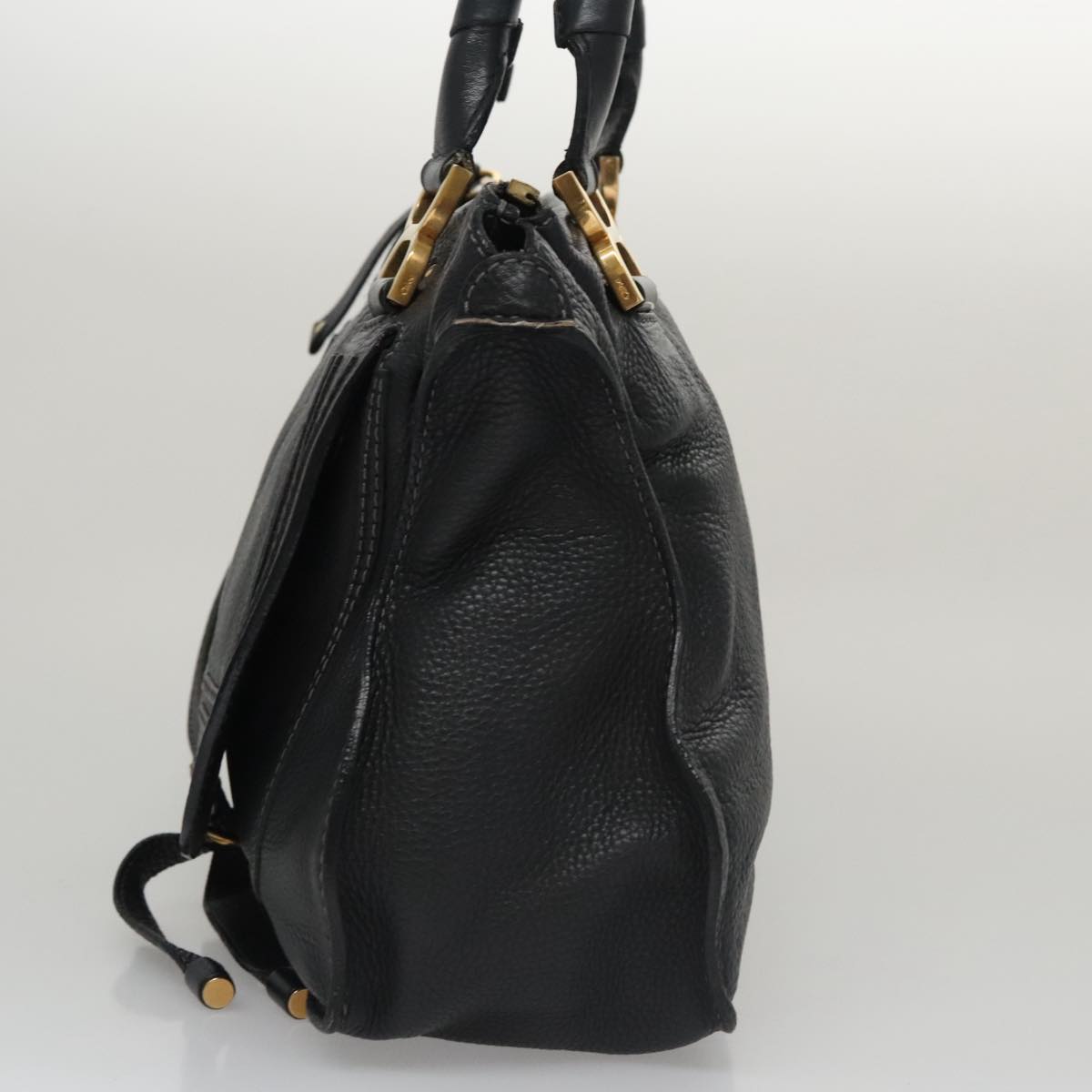 Brisolux elegant leather Handbag top view