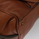Novastra elegant leather Shoulder Bag flat lay view