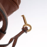 Side view of Chloe shoulder bag Brown premium designer bag