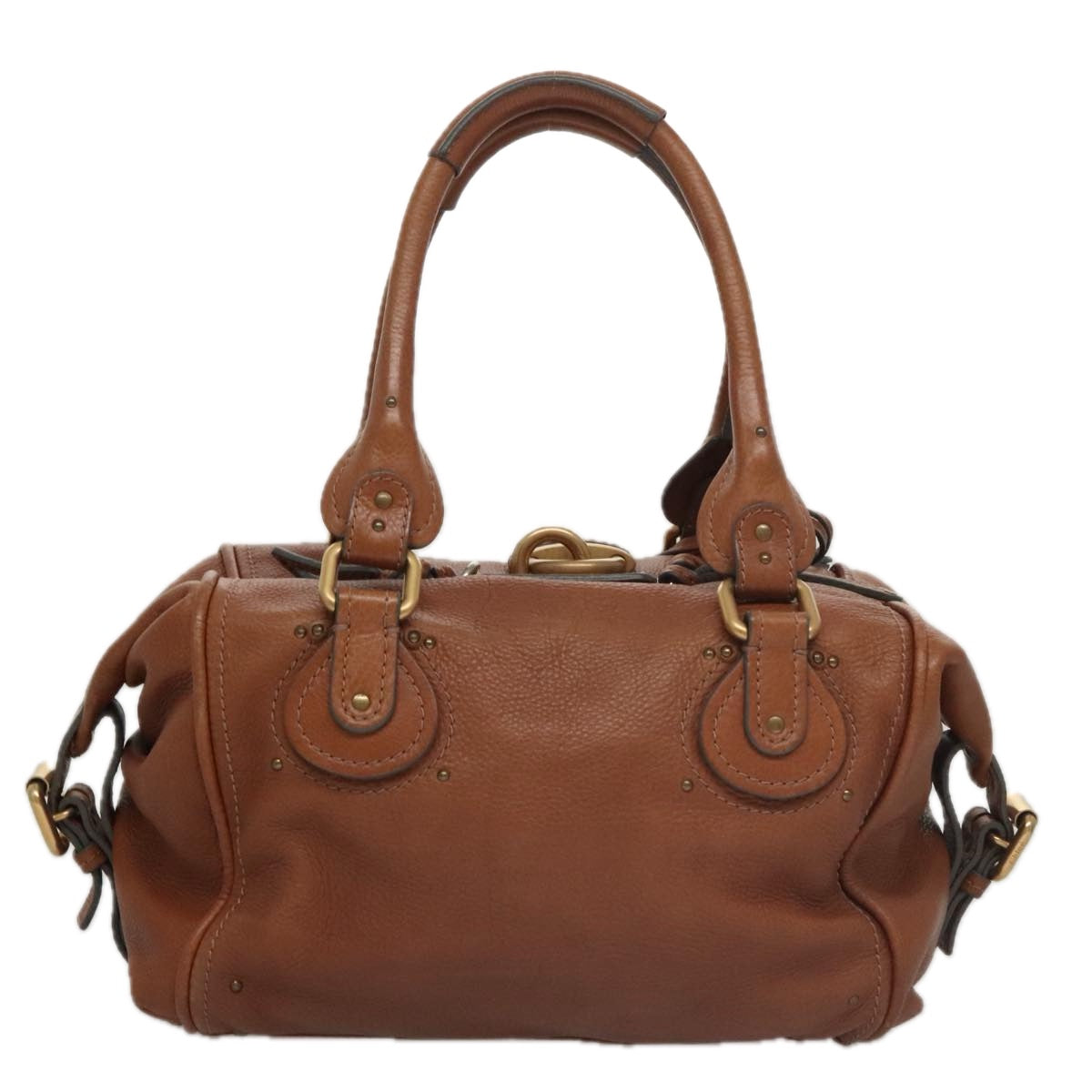Chloe women's shoulder bag Brown luxury designer leather