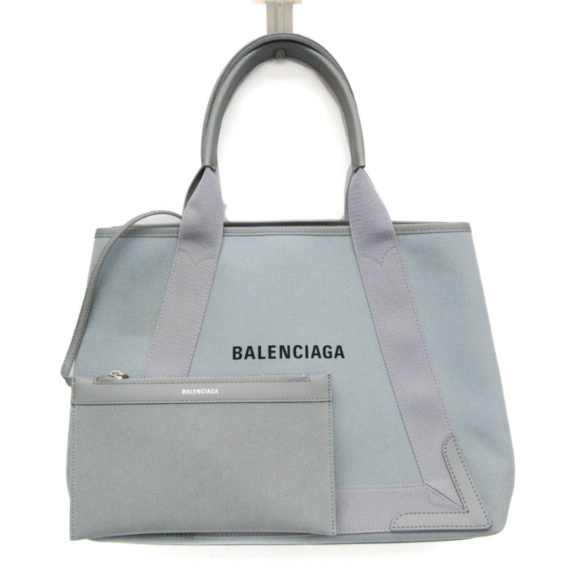 Balenciaga Navy Cabas Tote | Luxury Canvas Tote Bag