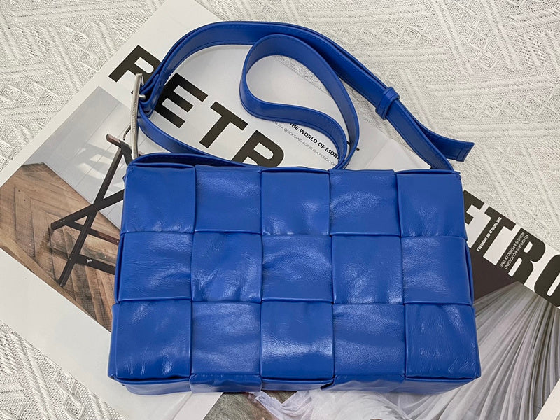 Contemporary Vegan Leather Handbag - Understated Luxury Look | Women's Designer-Inspired Purse #1642 - texture close-up (image 9) of designer-inspired handbag