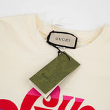 Full styled look of Gucci luxury clothing with relaxed-fit cut