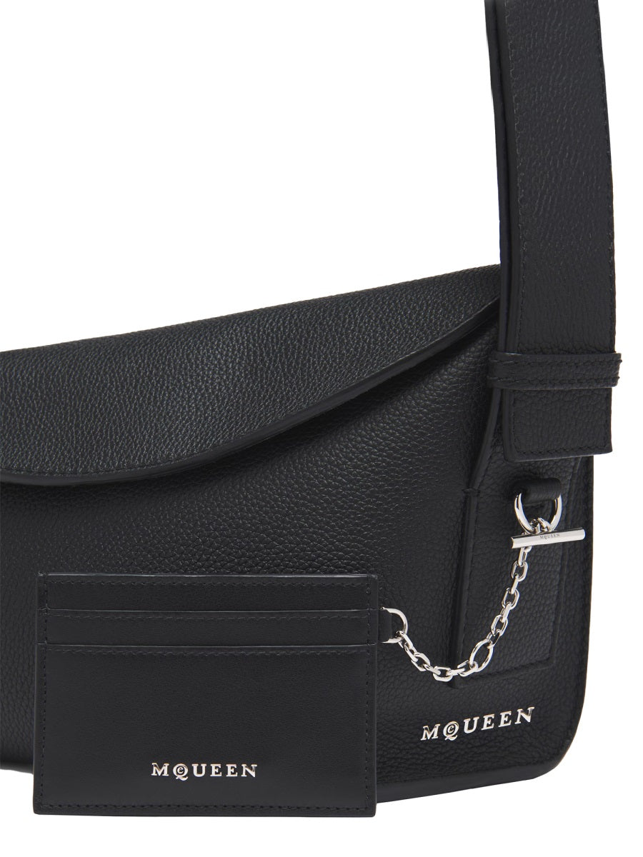 Alexander McQueen Wallets? Alexander Mcqueen Women Card Holder "Sling" Elegant Everyday Leather Wallet