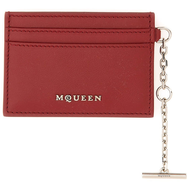 Alexander McQueen Wallets? Alexander Mcqueen Women Sling Card Holder Compact Luxury Card Wallet