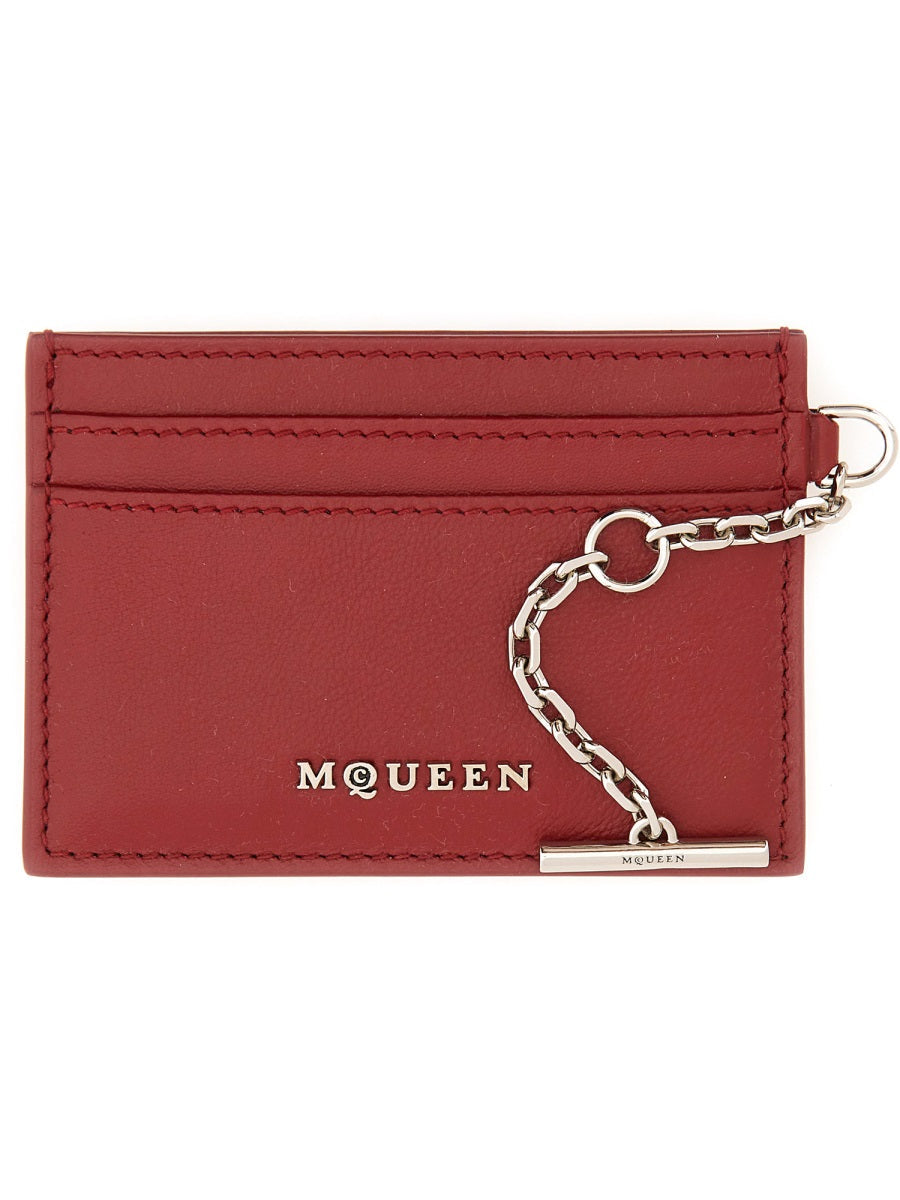 Alexander McQueen Wallets? Alexander Mcqueen Women Sling Card Holder Compact Luxury Card Wallet