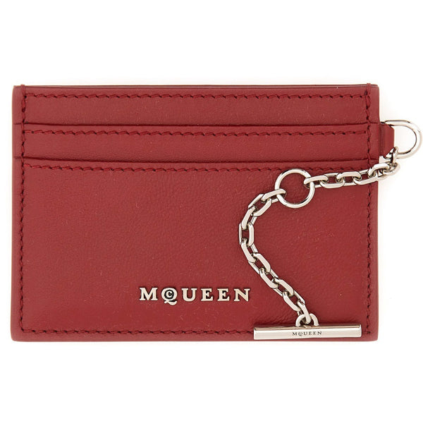 Alexander McQueen Wallets? Alexander Mcqueen Women Sling Card Holder Compact Luxury Card Wallet