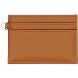 Close-up of Alexander McQueen wallets hardware and fine stitching