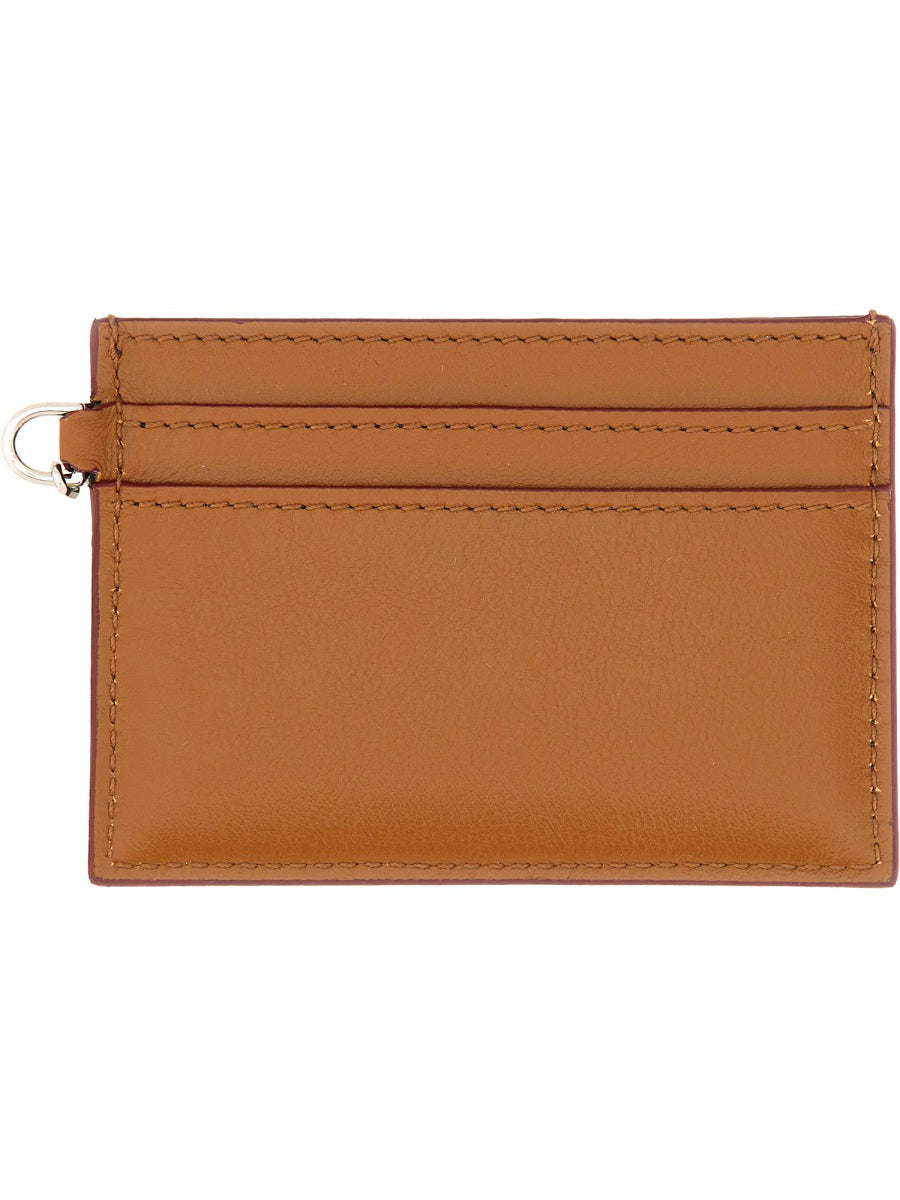 Alexander McQueen Wallets- Alexander Mcqueen Women Sling Card Holder Elegant Everyday Leather Wallet