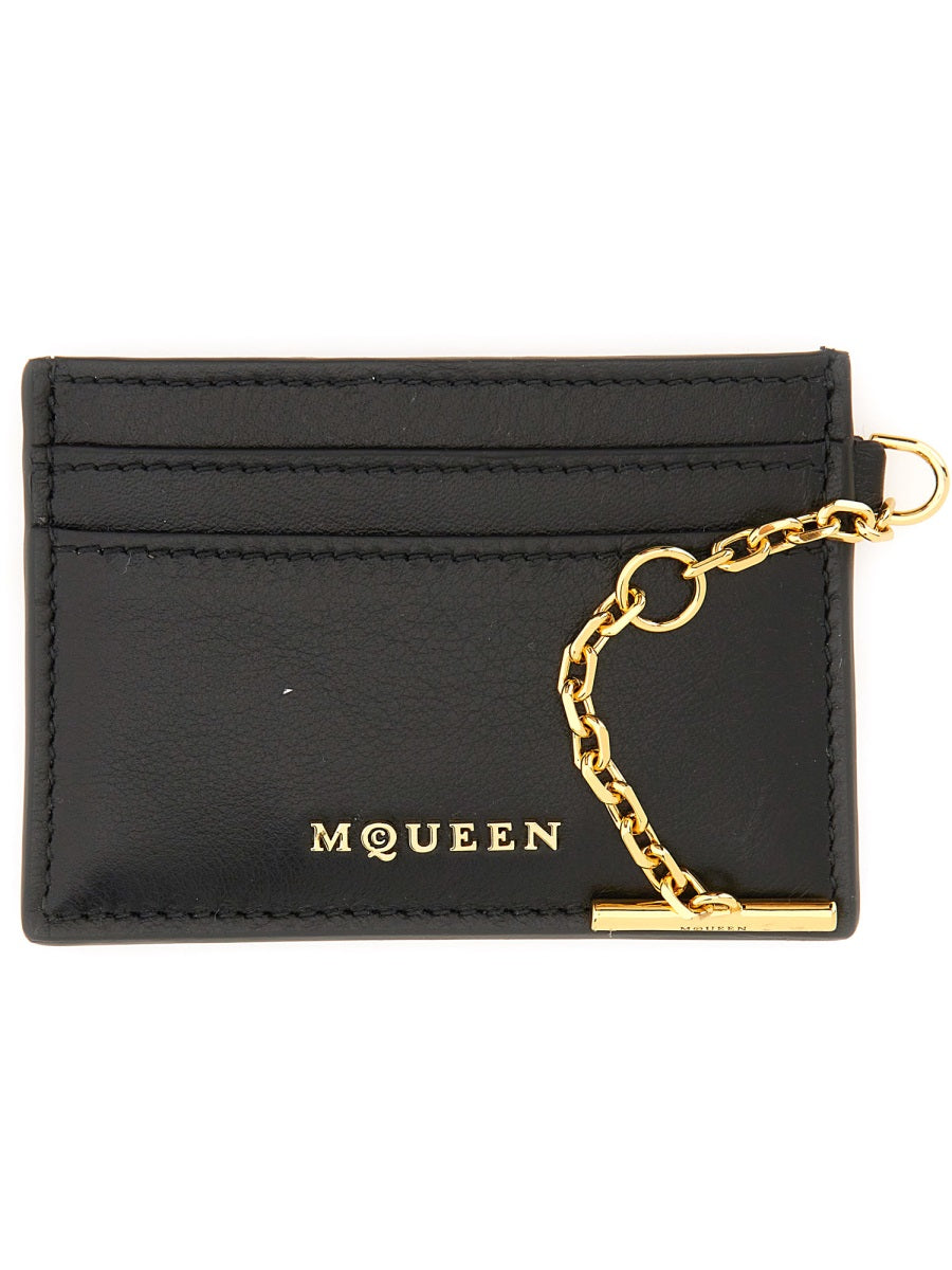 Alexander McQueen Wallets? Alexander Mcqueen Women Sling Card Holder Compact Luxury Card Wallet