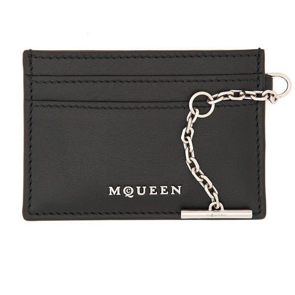 Alexander McQueen wallets luxury designer piece front view