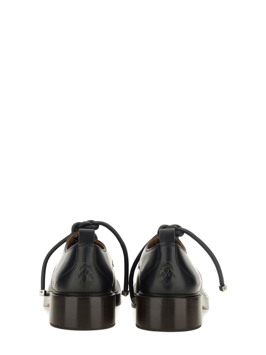 Alexander McQueen Accessories? Alexander Mcqueen Men Leather Derby. Luxury Designer Fashion Accessory