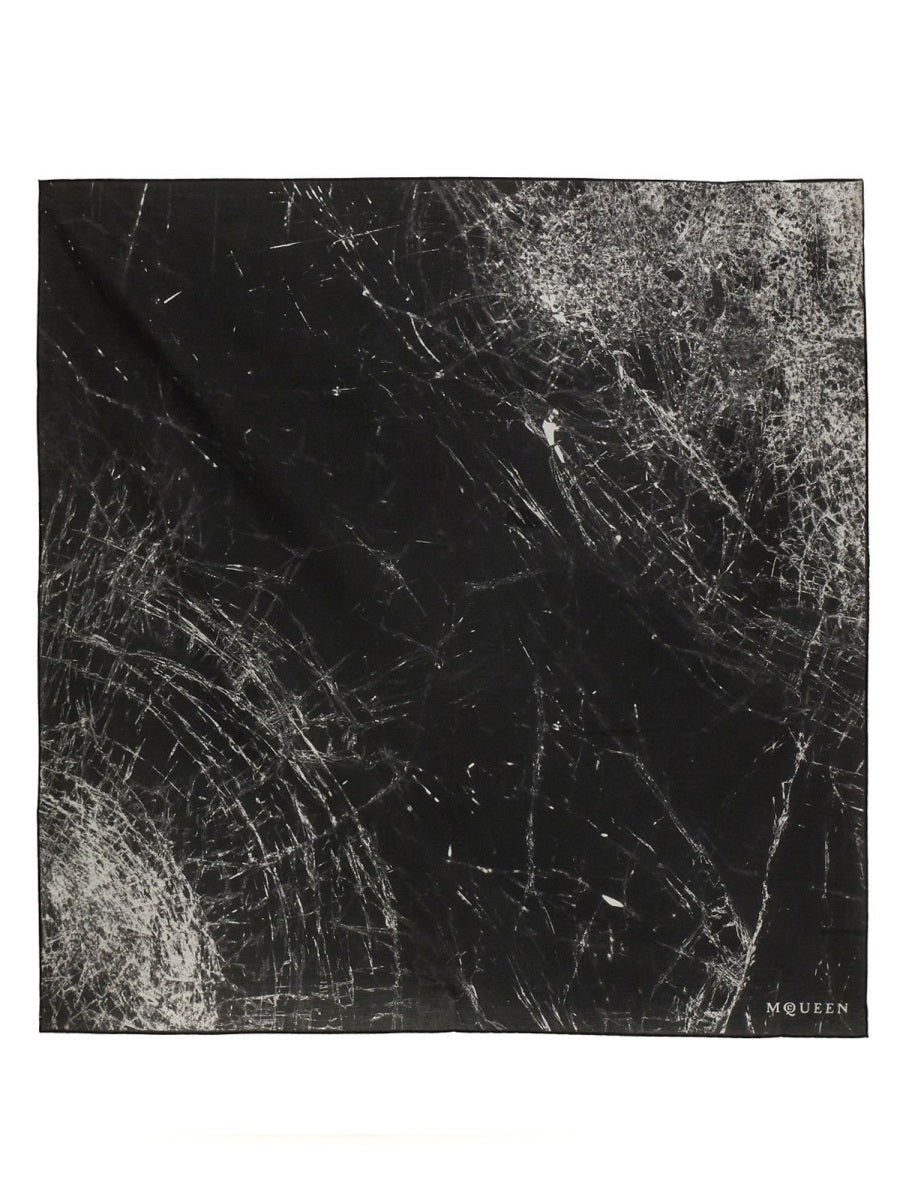 Alexander McQueen Scarves? Alexander Mcqueen Men Cotton Scarf Elegant Everyday Designer Scarf
