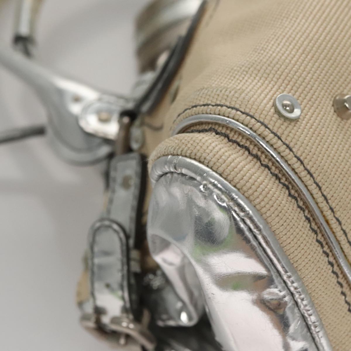 Crisalune elegant leather Handbag flat lay view