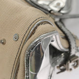 Crisalune elegant leather Handbag side view