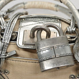 Chloe designer handbag leather closeup detail