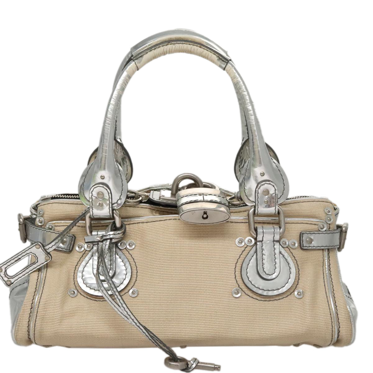 Authentic Chloe handbag Beige luxury fashion accessory