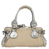 Crisalune elegant leather Handbag top view